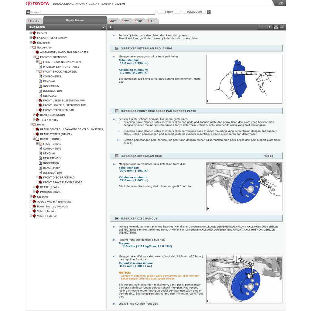 TOYOTA INNOVA KIJANG TGN/GUN140 (2015-2023) ONLINE SERVICE WORKSHOP MANUAL - Image 8