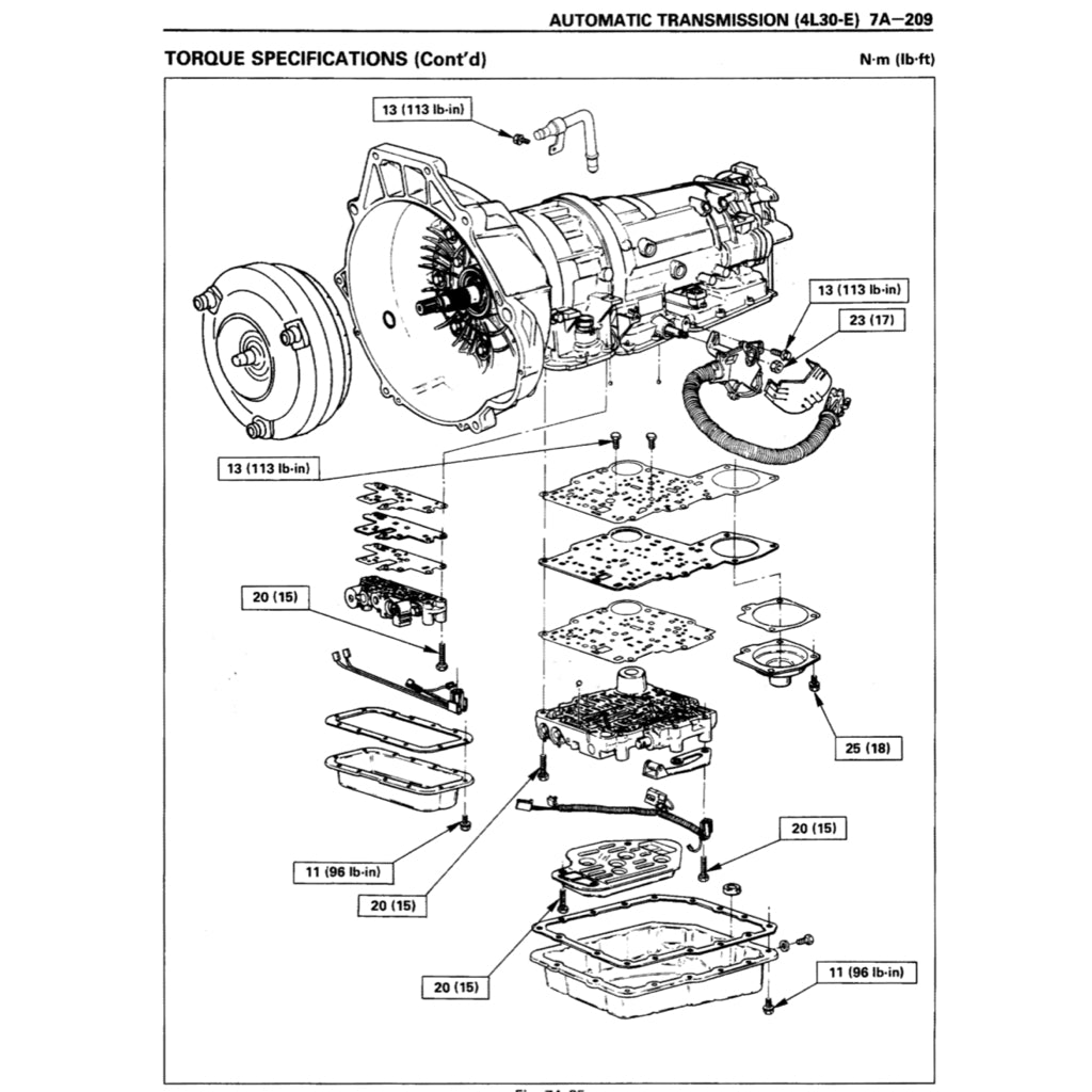 ISUZU TROOPER UX (1994-1997) SERVICE WORKSHOP MANUAL - Image 3