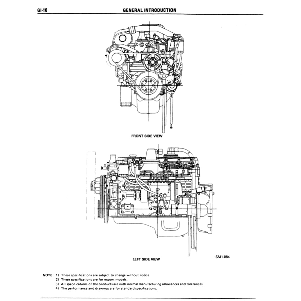 HINO ENGINE H07D /H07D-T WORKSHOP SERVICE REPAIR MANUAL - Image 4
