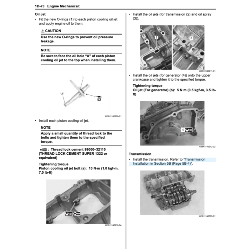 SUZUKI HAYABUSA GSX1300R/RR (1999-2022) SERVICE WORKSHOP MANUAL + PARTS CATALOGUE + OWNER'S MANUAL - Image 9