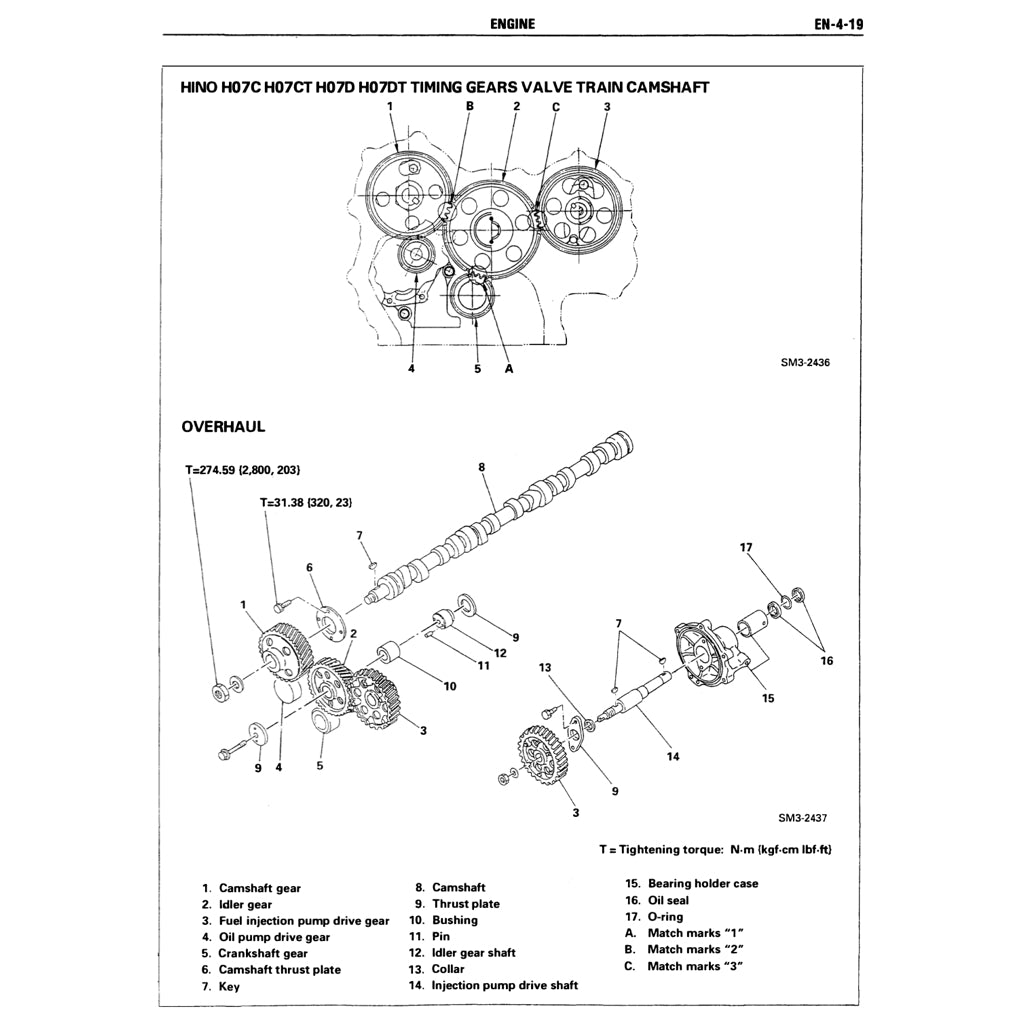 HINO ENGINE H07D /H07D-T WORKSHOP SERVICE REPAIR MANUAL - Image 6