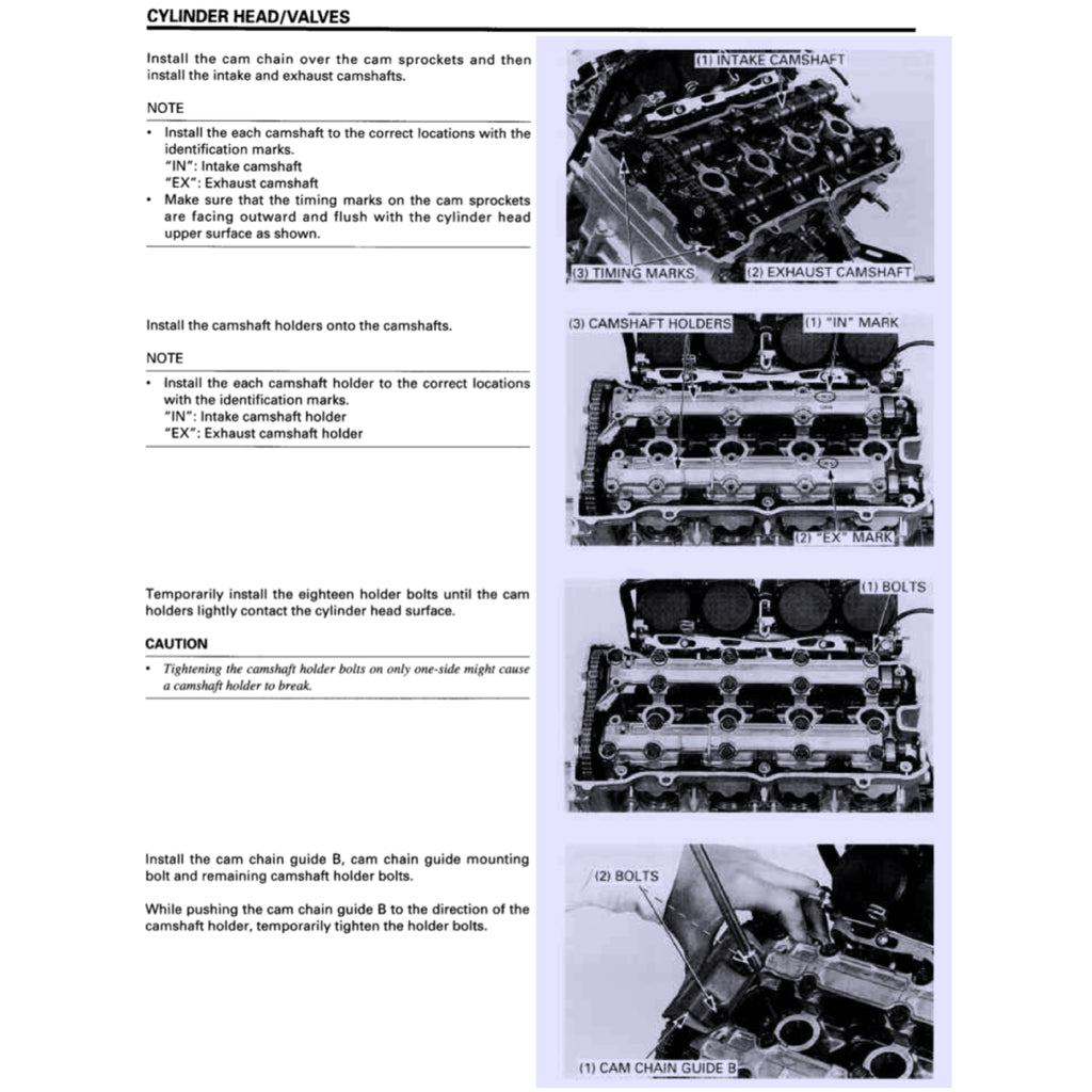 HONDA CBR900RR FIREBLADE (1996-1998) SERVICE WORKSHOP MANUAL + PARTS CATALOGUE + OWNER'S MANUAL - Image 9