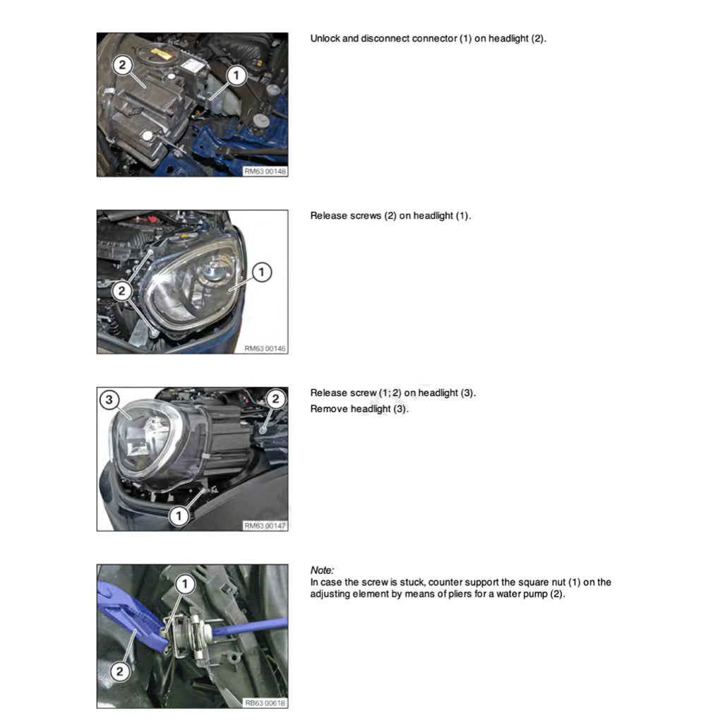 MINI COUNTRYMAN F60 /B38 (2017-2023) SERVICE WORKSHOP MANUAL - Image 6