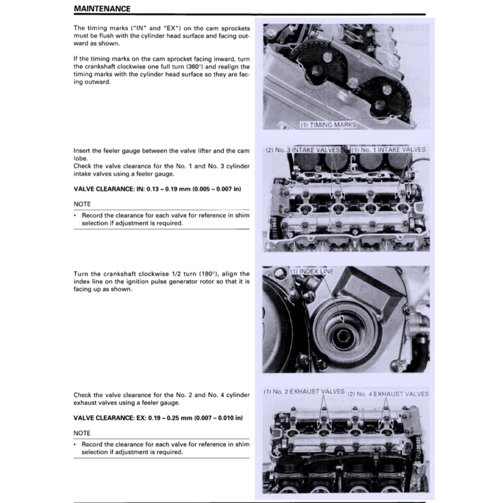 HONDA CBR900RR FIREBLADE (1996-1998) SERVICE WORKSHOP MANUAL + PARTS CATALOGUE + OWNER'S MANUAL - Image 4