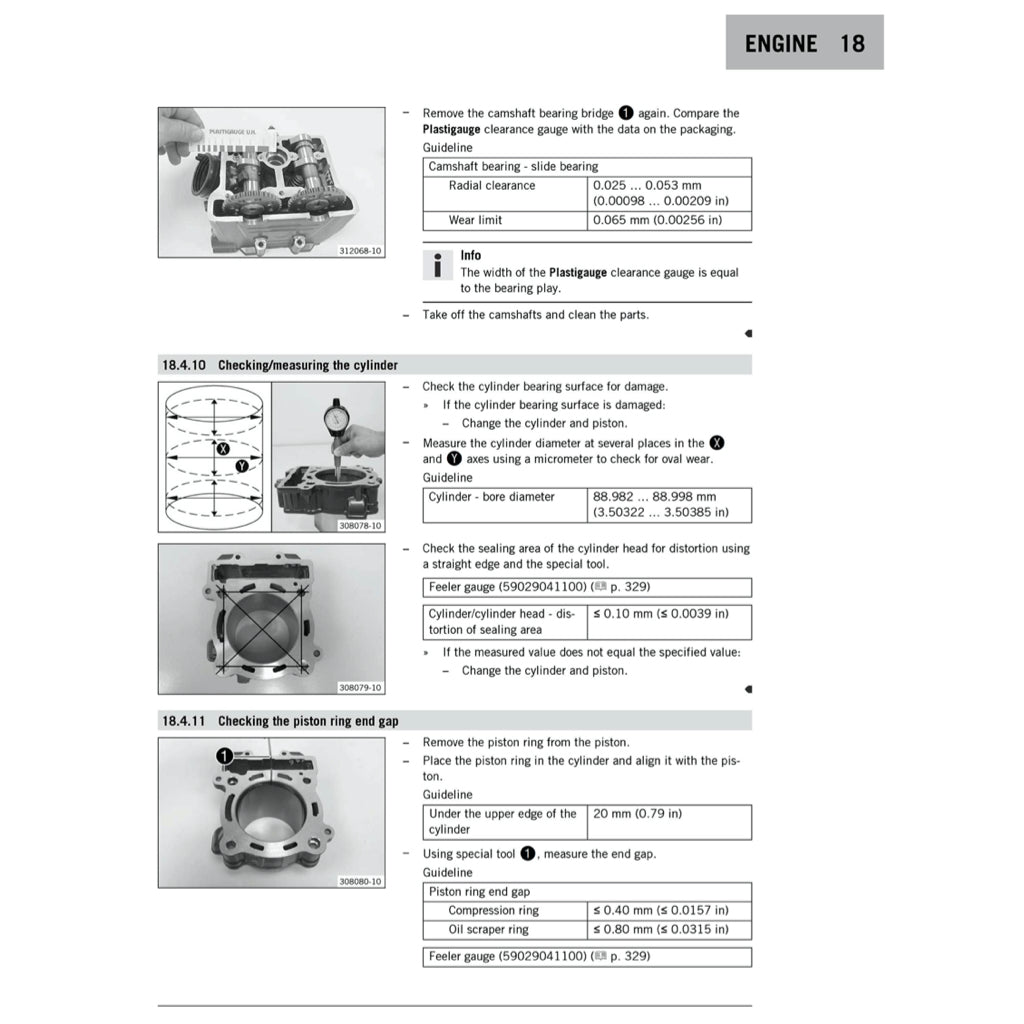 KTM DUKE 390 (2013-2018) SERVICE WORKSHOP MANUAL + PARTS CATALOGUE + OWNER'S MANUAL - Image 6