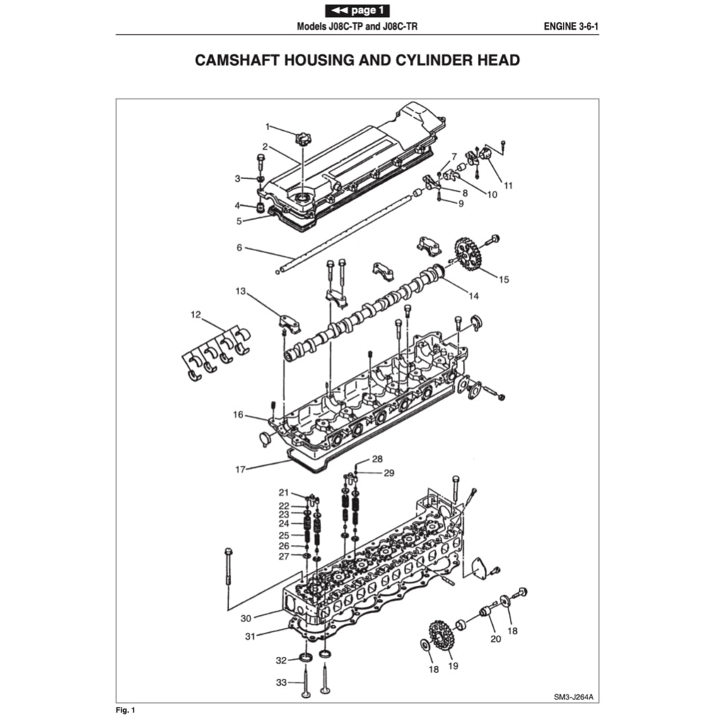 HINO ENGINE J08C-TP/TR WORKSHOP SERVICE REPAIR MANUAL - Image 4