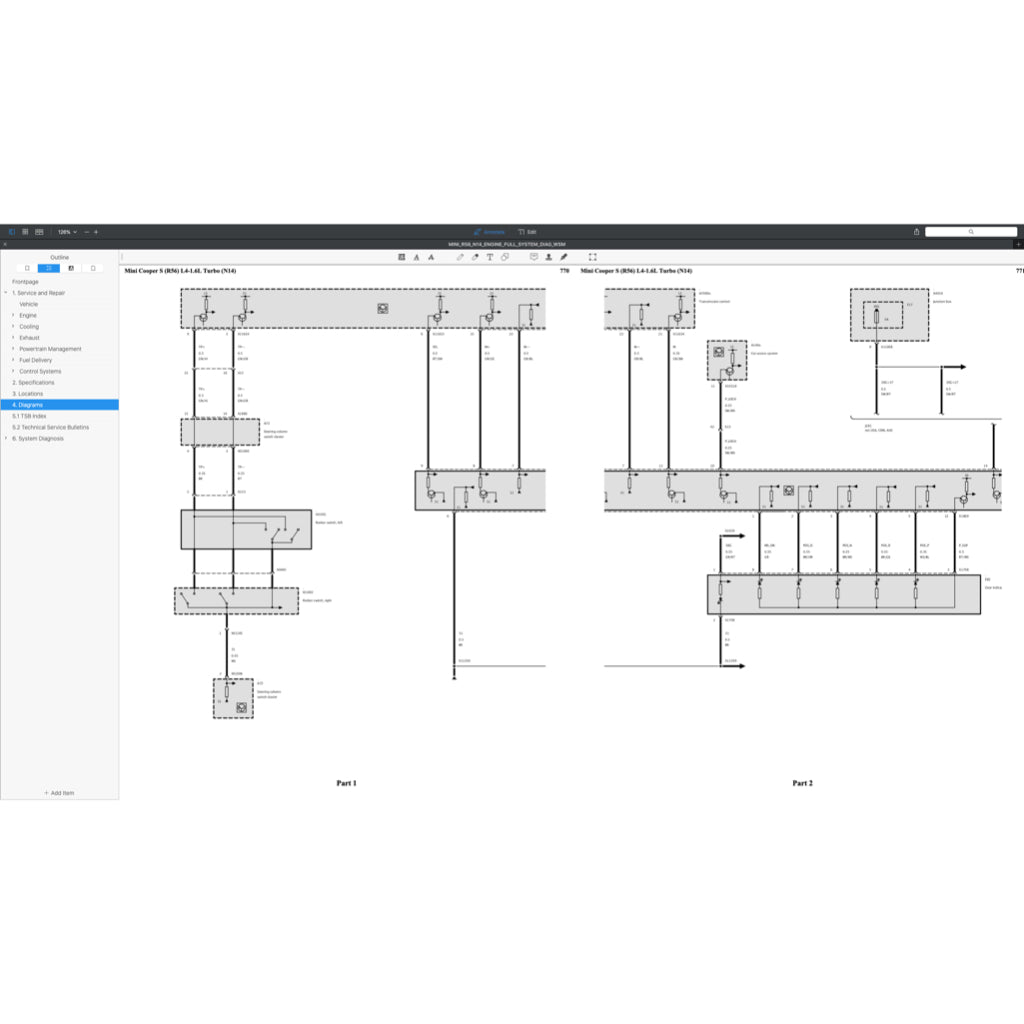 MINI COOPER S R55/56/57 N14 (2006-2012) ENGINE SERVICE WORKSHOP MANUAL + COMPONENT LOCATION+ WIRING - Image 7