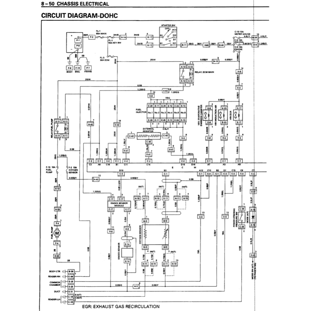 ISUZU TROOPER UX (1994-1997) SERVICE WORKSHOP MANUAL - Image 8