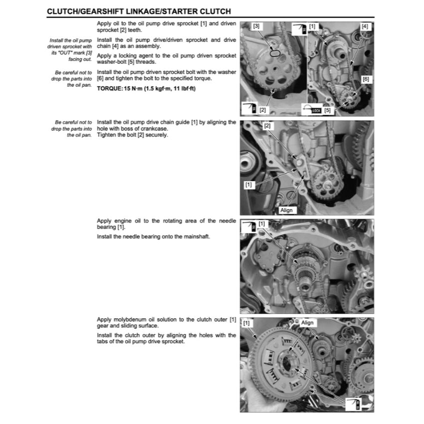 HONDA CB650F (2014-2017) SERVICE WORKSHOP MANUAL + PARTS CATALOGUE + OWNER'S MANUAL - Image 7