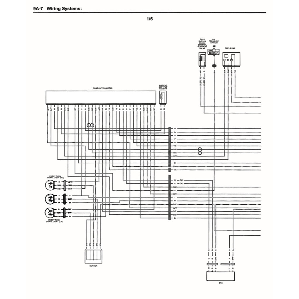SUZUKI HAYABUSA GSX1300R/RR (1999-2022) SERVICE WORKSHOP MANUAL + PARTS CATALOGUE + OWNER'S MANUAL - Image 10