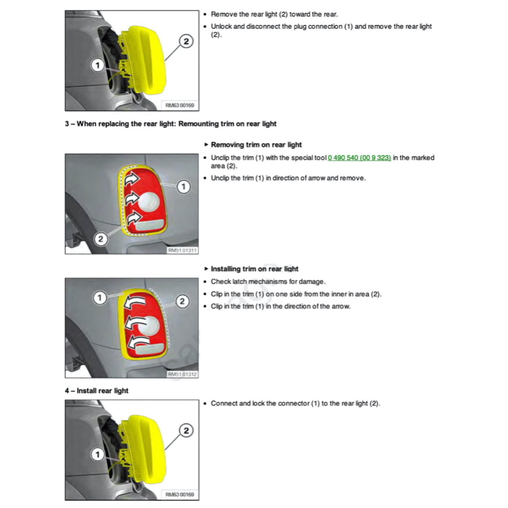 MINI COUNTRYMAN F60 /B38 (2017-2023) SERVICE WORKSHOP MANUAL - Image 5