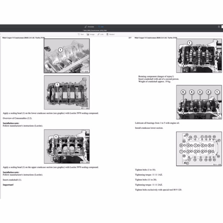 MINI COUNTRYMAN COOPER S R60 / N18 (2010-2016) SERVICE WORKSHOP MANUAL - Image 8