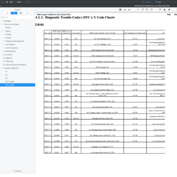 MINI COOPER S R55/56/57 N14 (2006-2012) ENGINE SERVICE WORKSHOP MANUAL + COMPONENT LOCATION+ WIRING - Image 9
