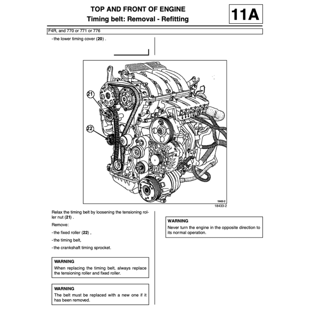 RENAULT SCENIC II J84 (2003-2009) SERVICE WORKSHOP MANUAL - Image 8