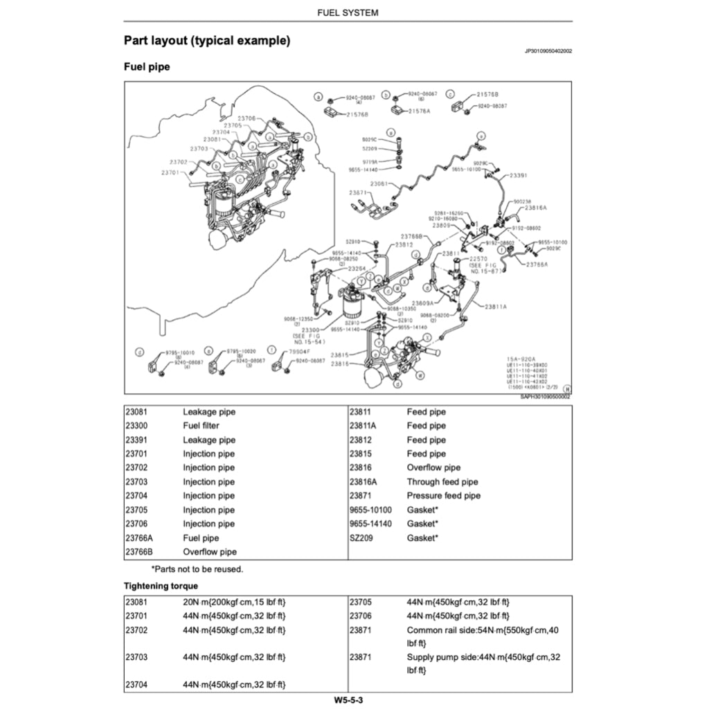 HINO ENGINE P11C WORKSHOP SERVICE REPAIR MANUAL + PARTS CATALOGUE - Image 3