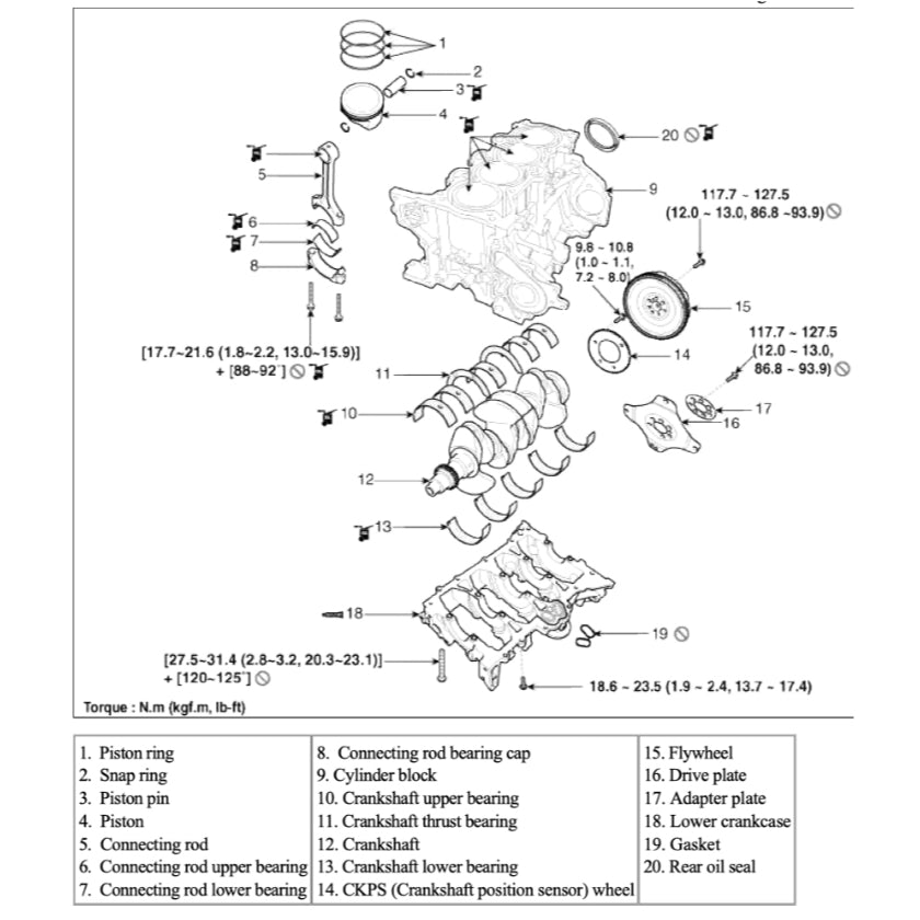 HYUNDAI G4NA 2.0L Nu MPI SERVICE REPAIR MANUAL - Image 3