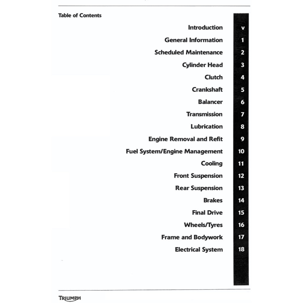 TRIUMPH TIGER EXPLORER 800 XR/XRX/XRT (2017-2021) SERVICE WORKSHOP MANUAL + OWNER'S MANUAL - Image 3