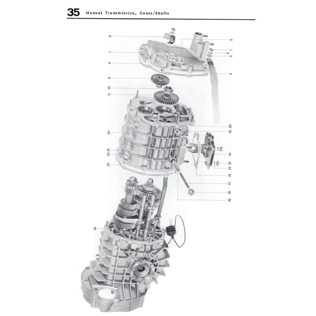 PORSCHE 911 930 T (1975-1987) SERVICE WORKSHOP MANUAL + PARTS CATALOGUE - Image 8