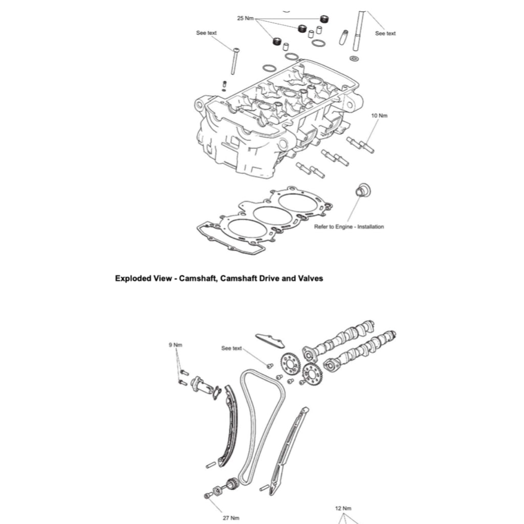 TRIUMPH TIGER EXPLORER 800 XR/XRX/XRT (2017-2021) SERVICE WORKSHOP MANUAL + OWNER'S MANUAL - Image 6