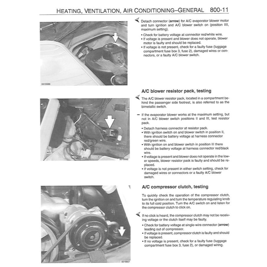 PORSCHE 911 CARRERA (1984-1989) SERVICE WORKSHOP MANUAL + PARTS CATALOGUE - Image 9