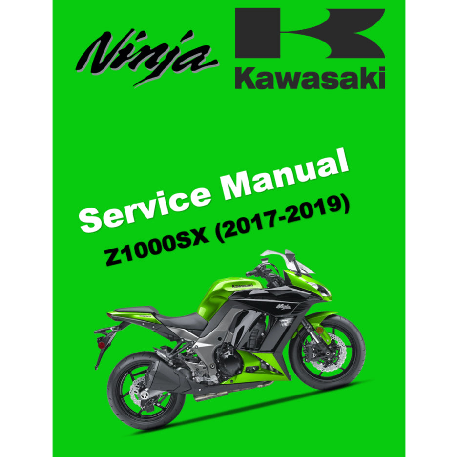 KAWASAKI NINJA Z1000 SX (2017-2019) SERVICE WORKSHOP MANUAL + PARTS CATALOGUE + OWNER'S MANUAL - Image 2