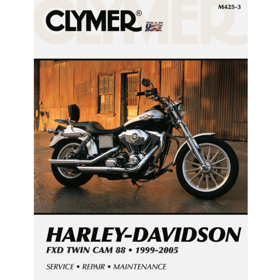 HARLEY DAVIDSON DYNA GLIDE FXD TWIN CAM 88 (1999-2005) SERVICE WORKSHOP MANUAL + PARTS CATALOGUE - CLYMER - Image 2