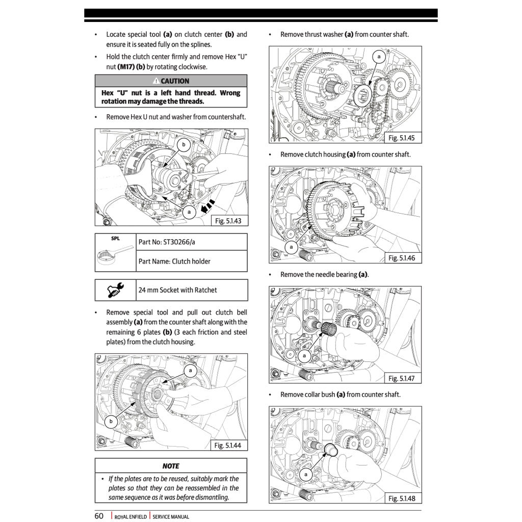 ROYAL ENFIELD INTERCEPTOR TWIN 650 (2018-2023) SERVICE WORKSHOP MANUAL + OWNER'S MANUAL - Image 8