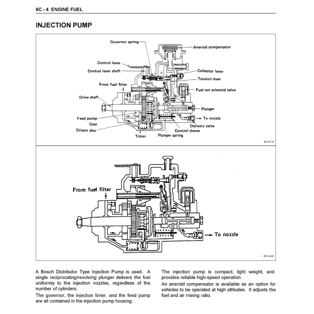 ISUZU ENGINE 4J SERIES (B1/B1T/B1TC/G2) SERVICE WORKSHOP MANUAL - Image 6