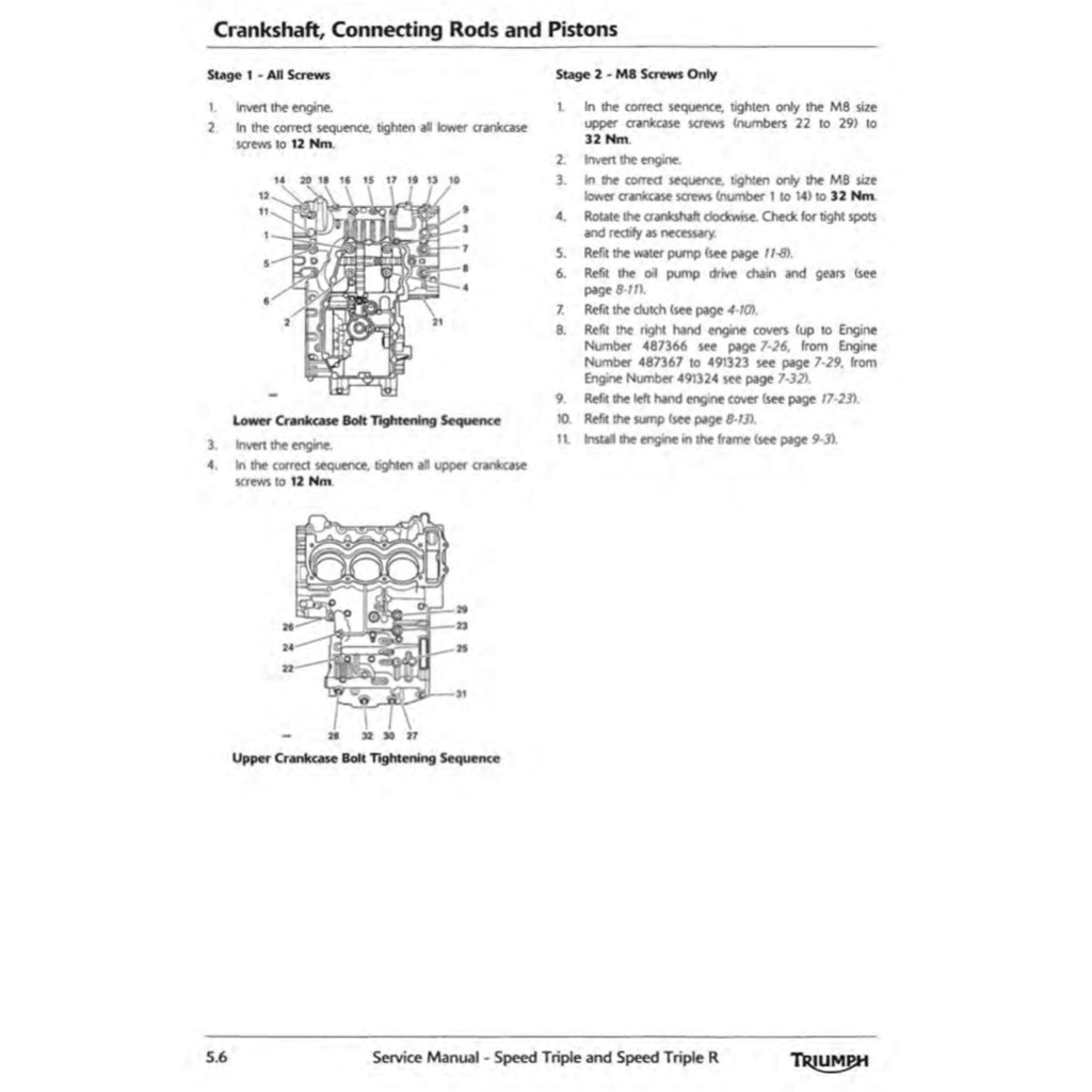 TRIUMPH SPEED TRIPLE/ R 1050 (2011-2016) SERVICE WORKSHOP MANUAL + OWNER'S MANUAL - Image 10