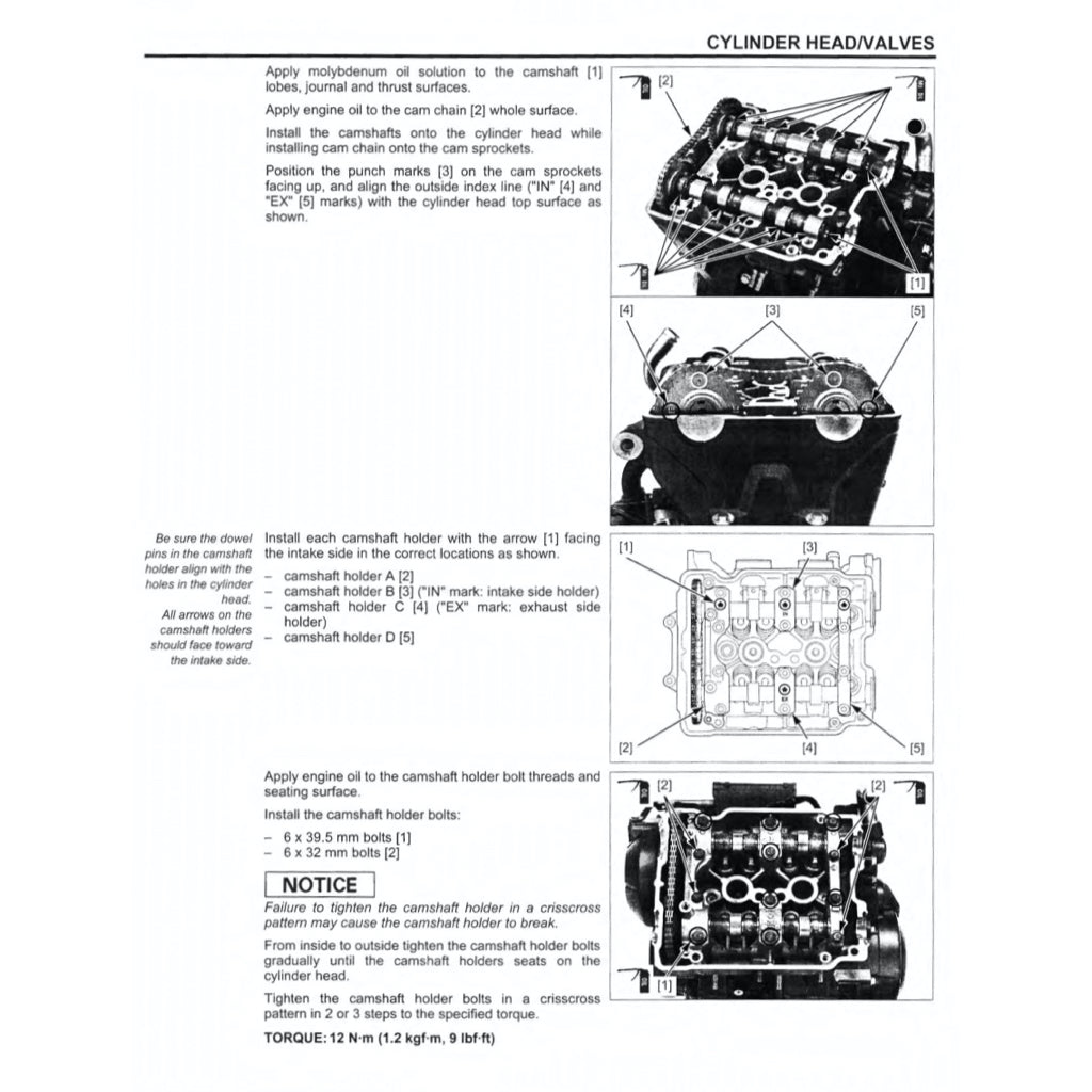 HONDA CBR500R RA (2013-2016) SERVICE WORKSHOP MANUAL + PARTS CATALOGUE + OWNER'S MANUAL - Image 7