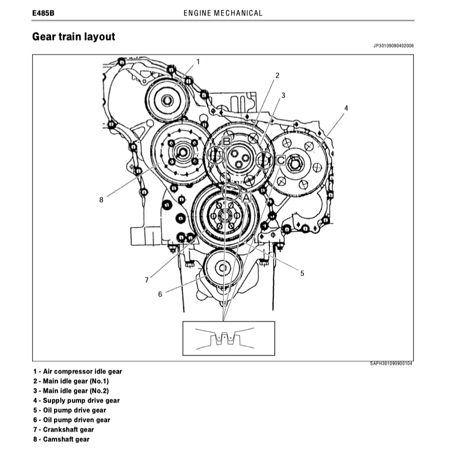 HINO ENGINE P11C WORKSHOP SERVICE REPAIR MANUAL + PARTS CATALOGUE - Image 6