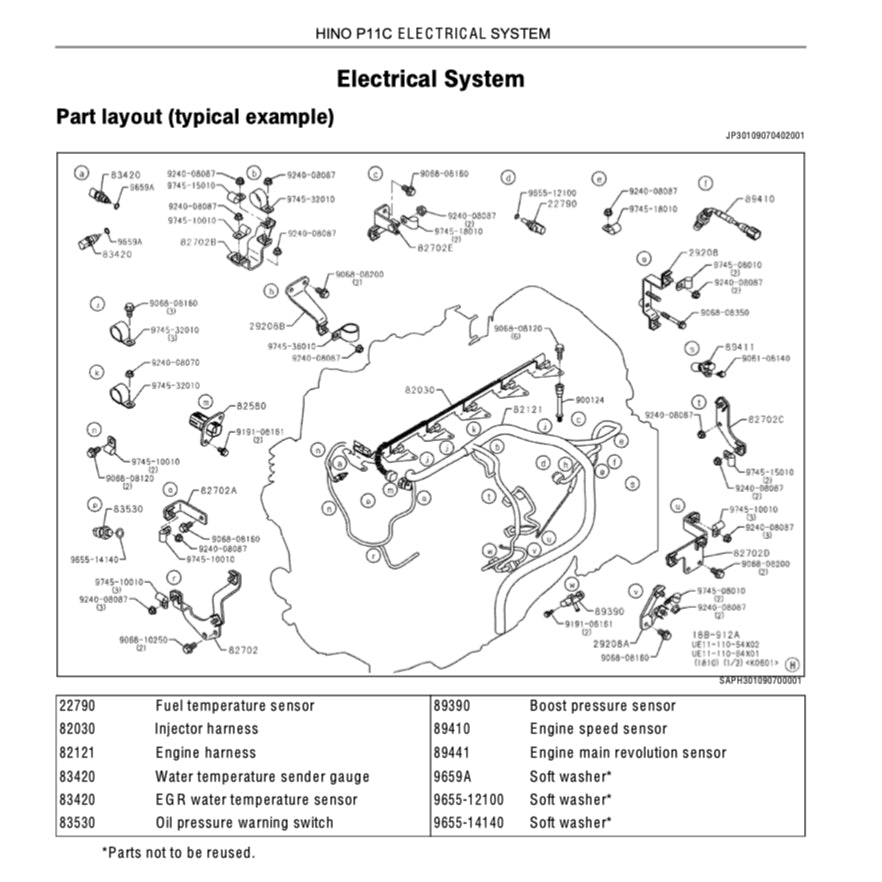 HINO ENGINE P11C WORKSHOP SERVICE REPAIR MANUAL + PARTS CATALOGUE - Image 7