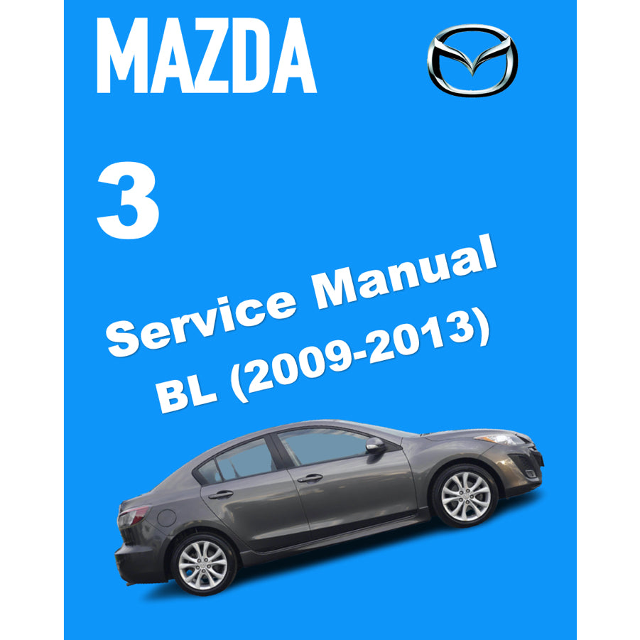 MAZDA 3 BL (2009-2013) SERVICE WORKSHOP MANUAL - Image 2