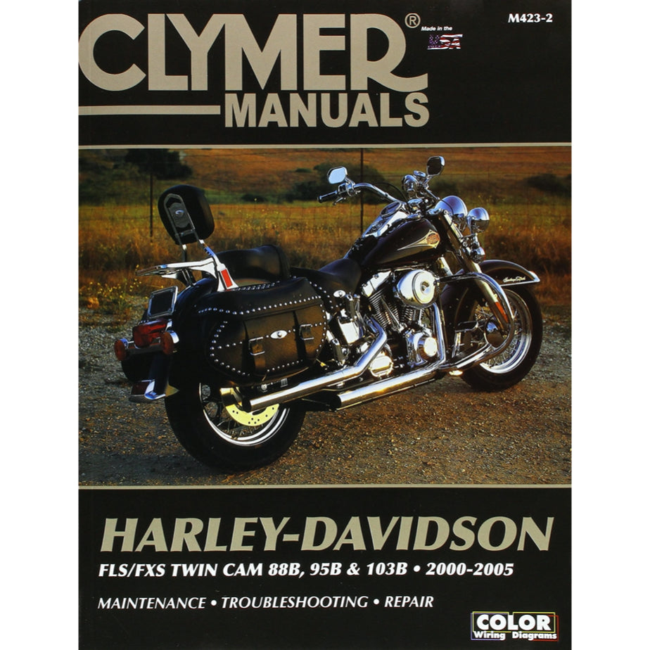 HARLEY DAVIDSON FLS/ FXS SOFTAIL (2000-2005) SERVICE WORKSHOP MANUAL + PARTS CATALOGUE - CLYMER - Image 2