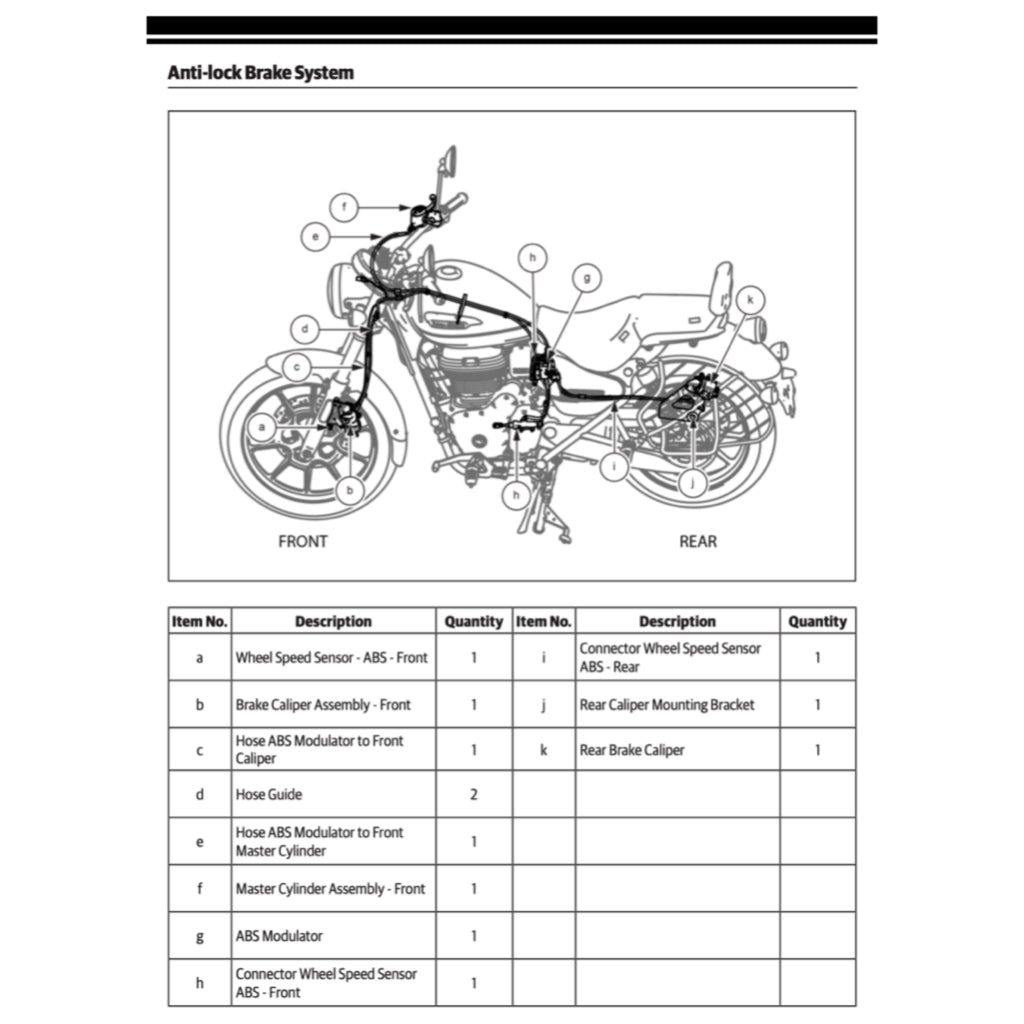ROYAL ENFIELD METEOR 350 (2021+) SERVICE WORKSHOP MANUAL + OWNER'S MANUAL - Image 4