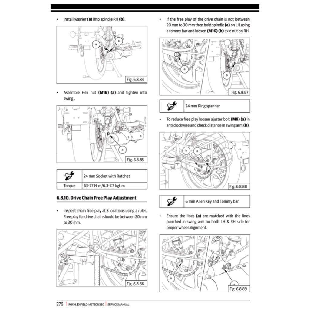 ROYAL ENFIELD METEOR 350 (2021+) SERVICE WORKSHOP MANUAL + OWNER'S MANUAL - Image 8