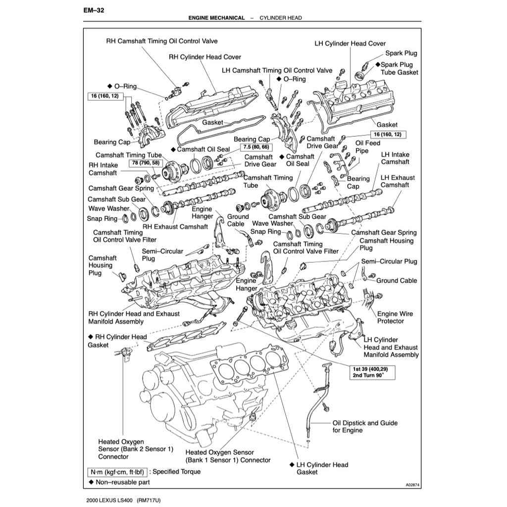 LEXUS LS400 XF10/XF20 (1990-2000) SERVICE WORKSHOP MANUAL - Image 5