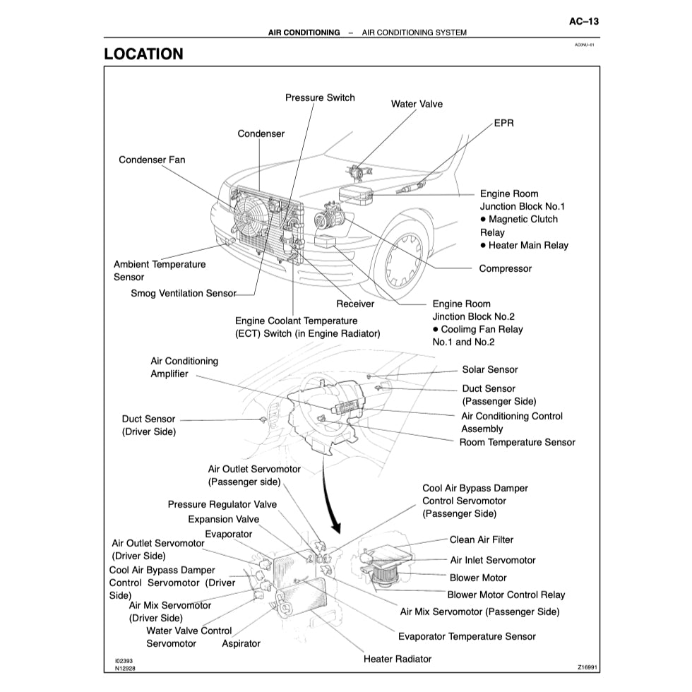 LEXUS LS400 XF10/XF20 (1990-2000) SERVICE WORKSHOP MANUAL - Image 10
