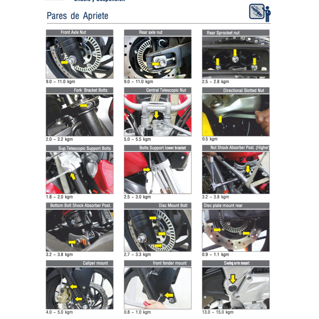 MODENAS DOMINAR 400 400UG (2017-2023) SERVICE WORKSHOP MANUAL + PARTS CATALOGUE +OWNER'S MANUAL - Image 6