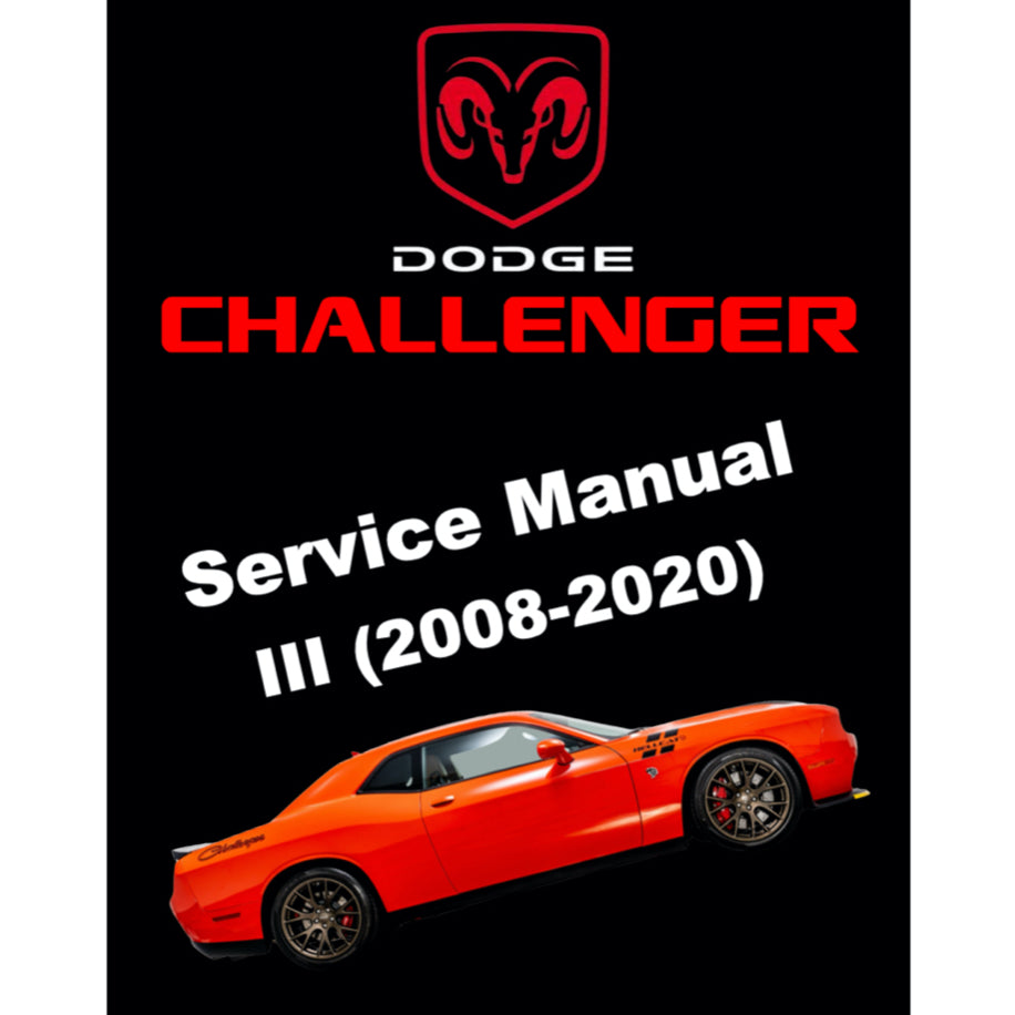 DODGE CHALLENGER III (2008-2020) SERVICE WORKSHOP MANUAL - Image 2