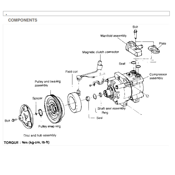 HYUNDAI SONATA Y3 (1993-1998) SERVICE WORKSHOP MANUAL - Image 3
