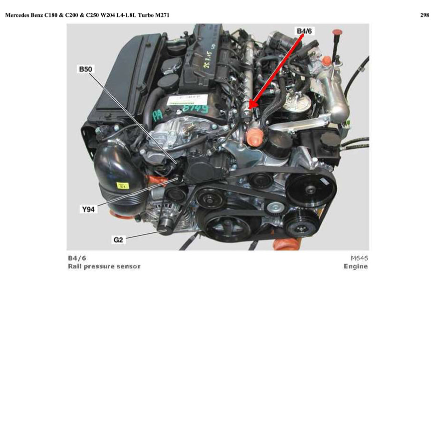 MERCEDES BENZ C-CLASS W204 M271 ENGINE (2007-2015) SERVICE WORKSHOP MANUAL - Image 3