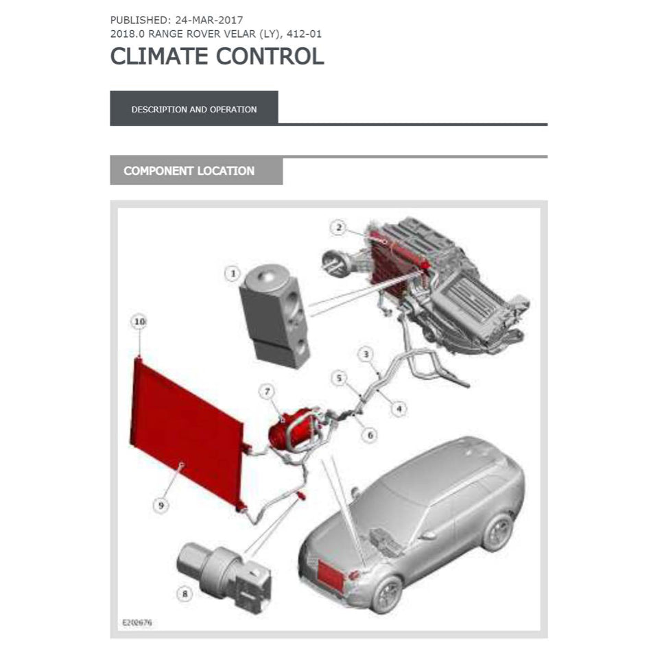 RANGE ROVER VELAR L560 (2017-2023) SERVICE WORKSHOP MANUAL - Image 6