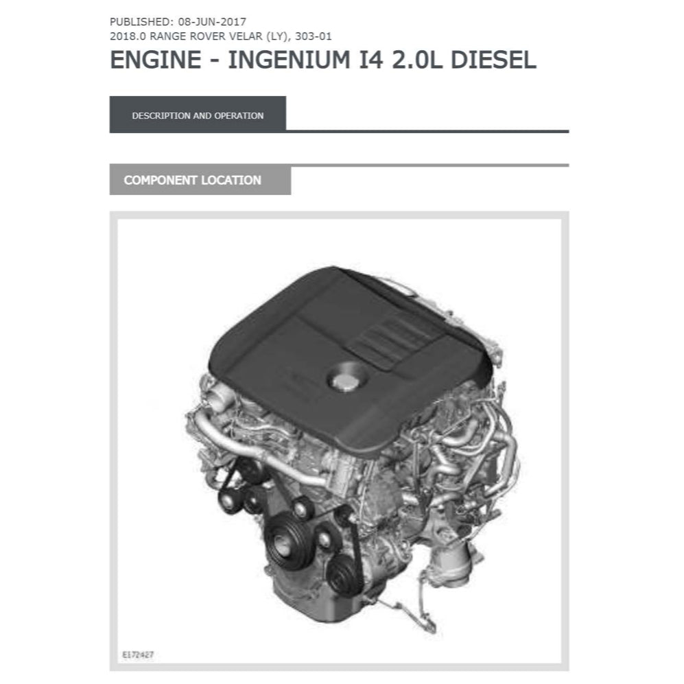 RANGE ROVER VELAR L560 (2017-2023) SERVICE WORKSHOP MANUAL - Image 3