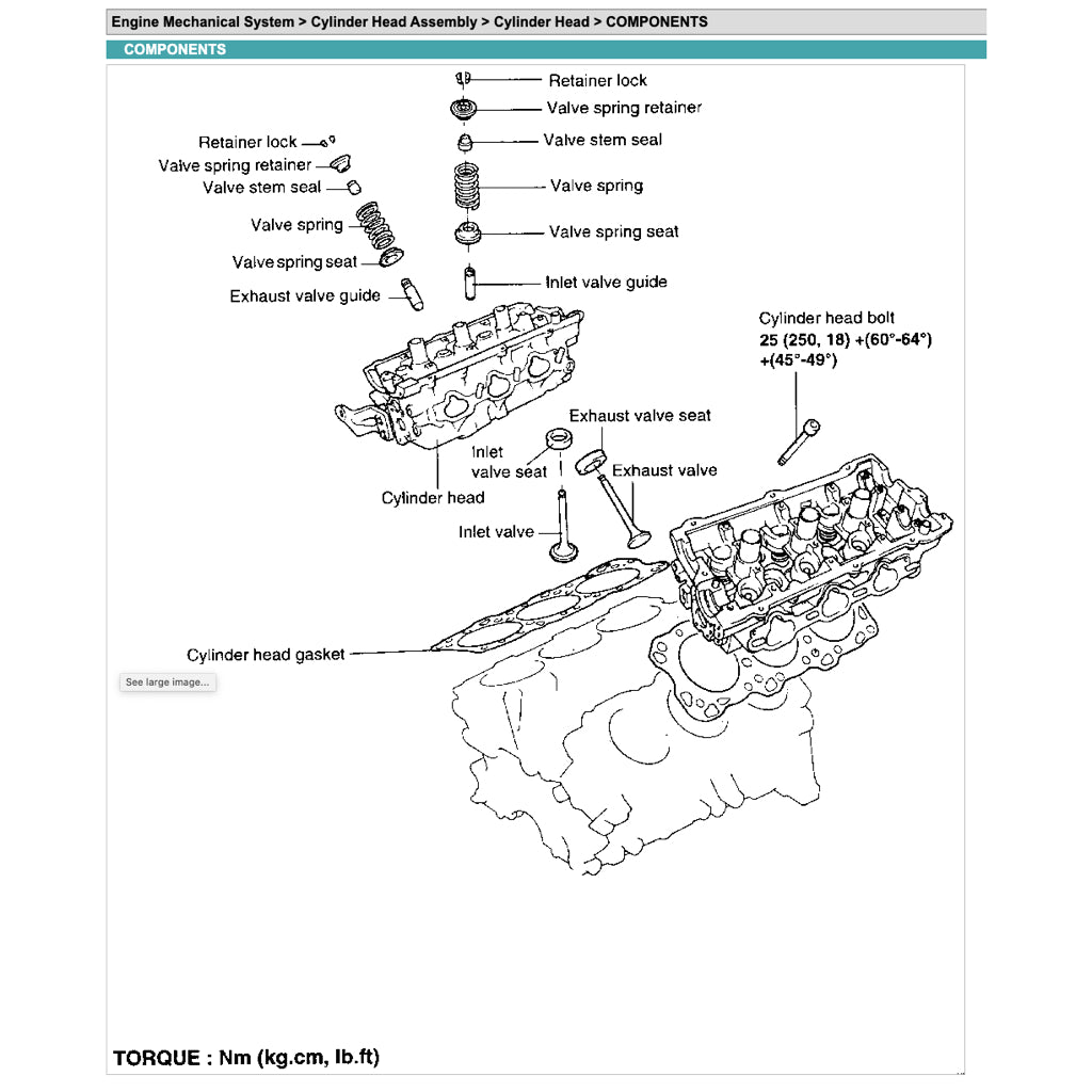 HYUNDAI SONATA EF (1998-2004) SERVICE WORKSHOP MANUAL - Image 10