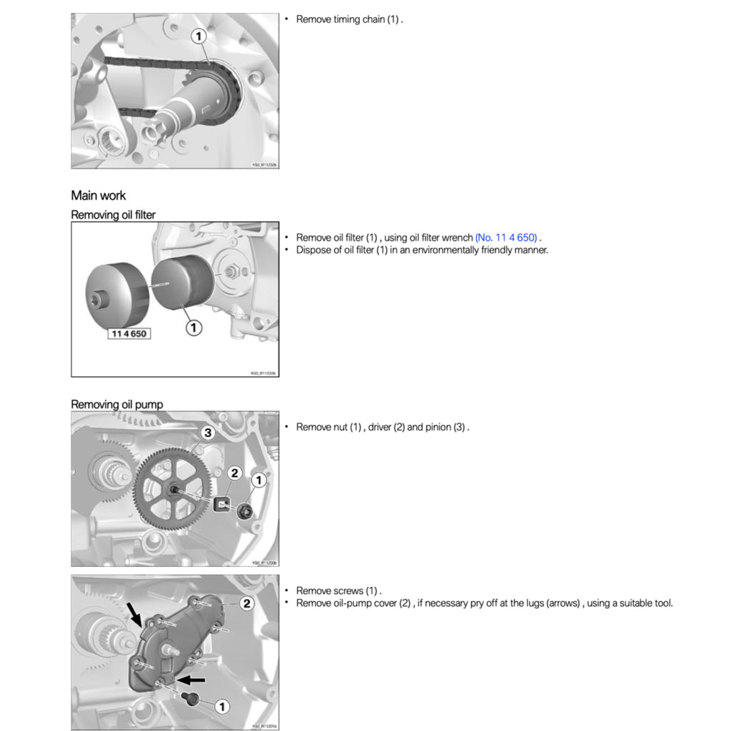 BMW R1200GS ADVENTURE K51 (2014-2019) SERVICE WORKSHOP MANUAL + PARTS CATALOGUE + OWNER'S MANUAL - Image 3