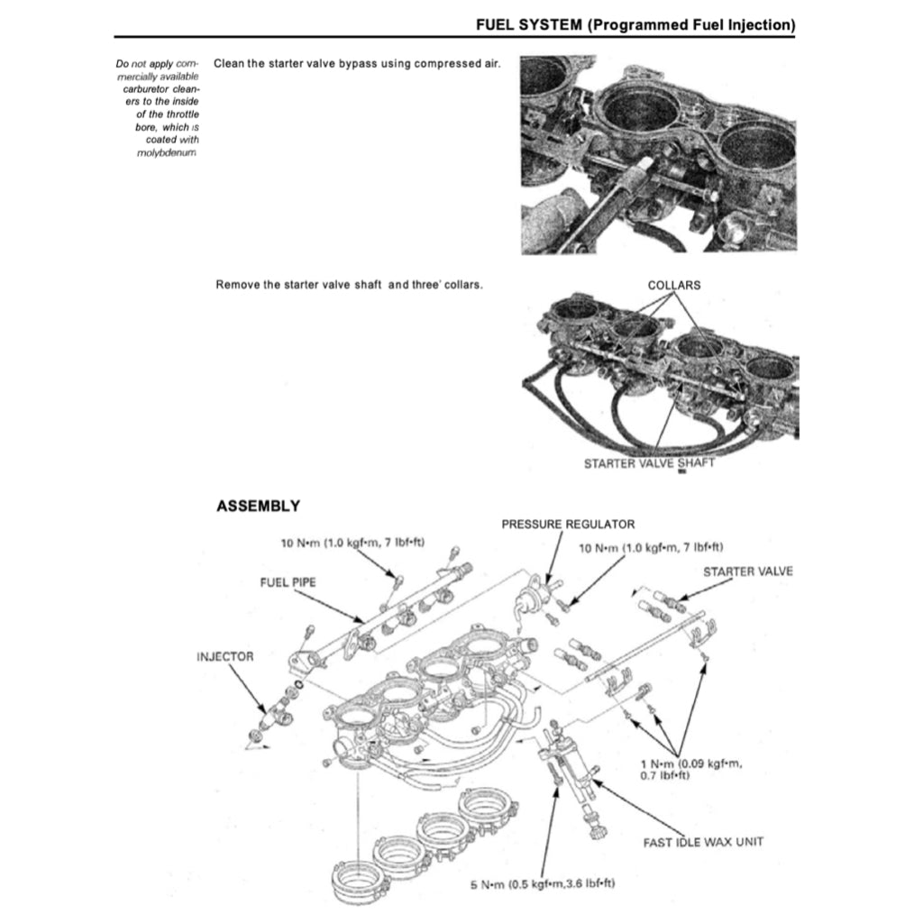 HONDA CBR929RR (2000-2002) SERVICE WORKSHOP MANUAL + PARTS CATALOGUE + OWNER'S MANUAL - Image 7