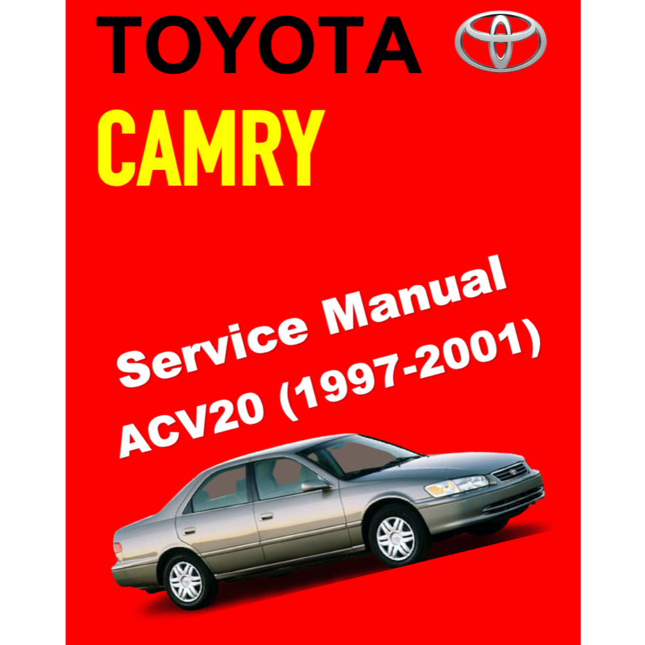 TOYOTA CAMRY ACV20 (1997-2001) SERVICE WORKSHOP MANUAL - Image 2
