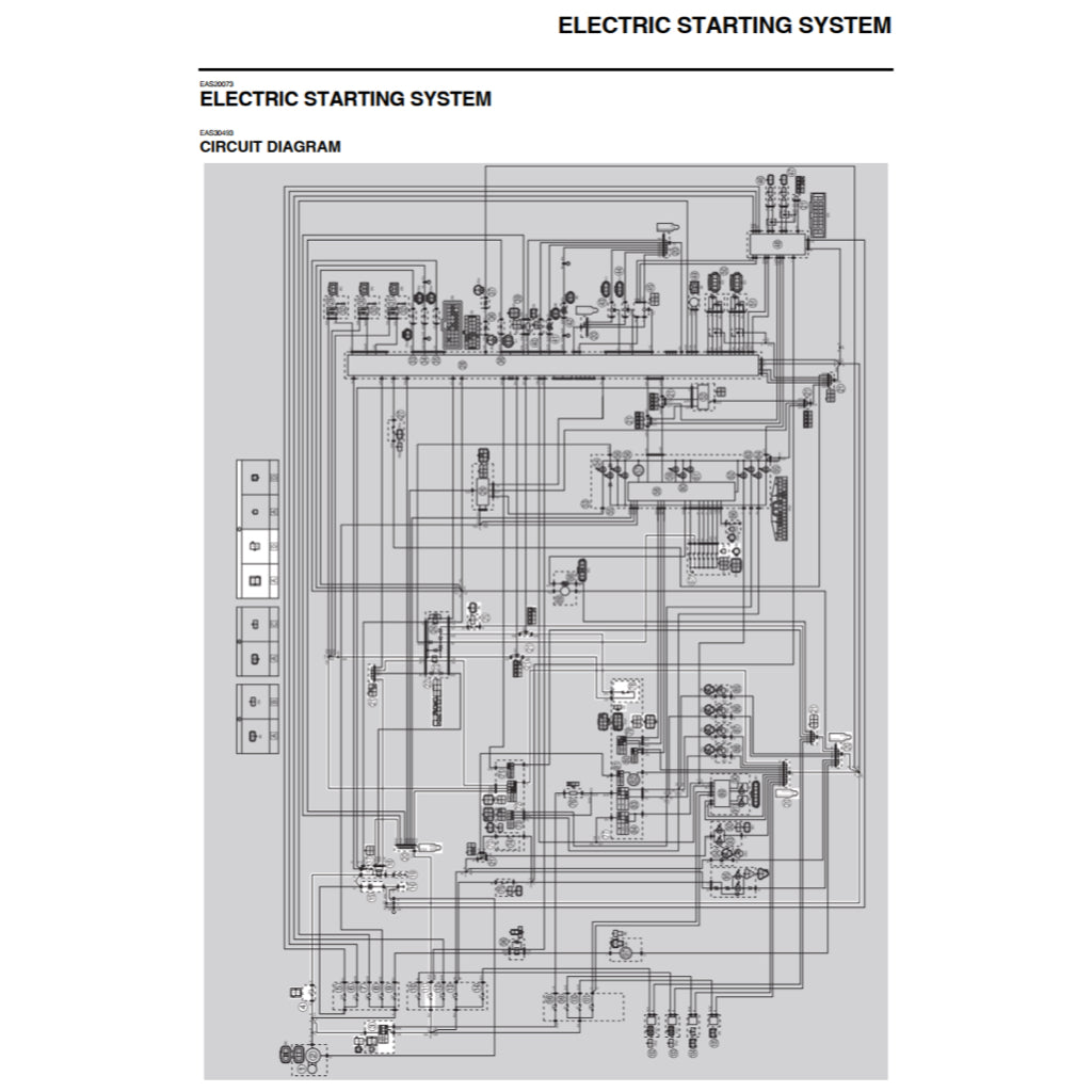 YAMAHA 900 TRACER/GT TRA/F/H (2015-2020) SERVICE WORKSHOP MANUAL + PARTS CATALOGUE + OWNER'S MANUAL - Image 10