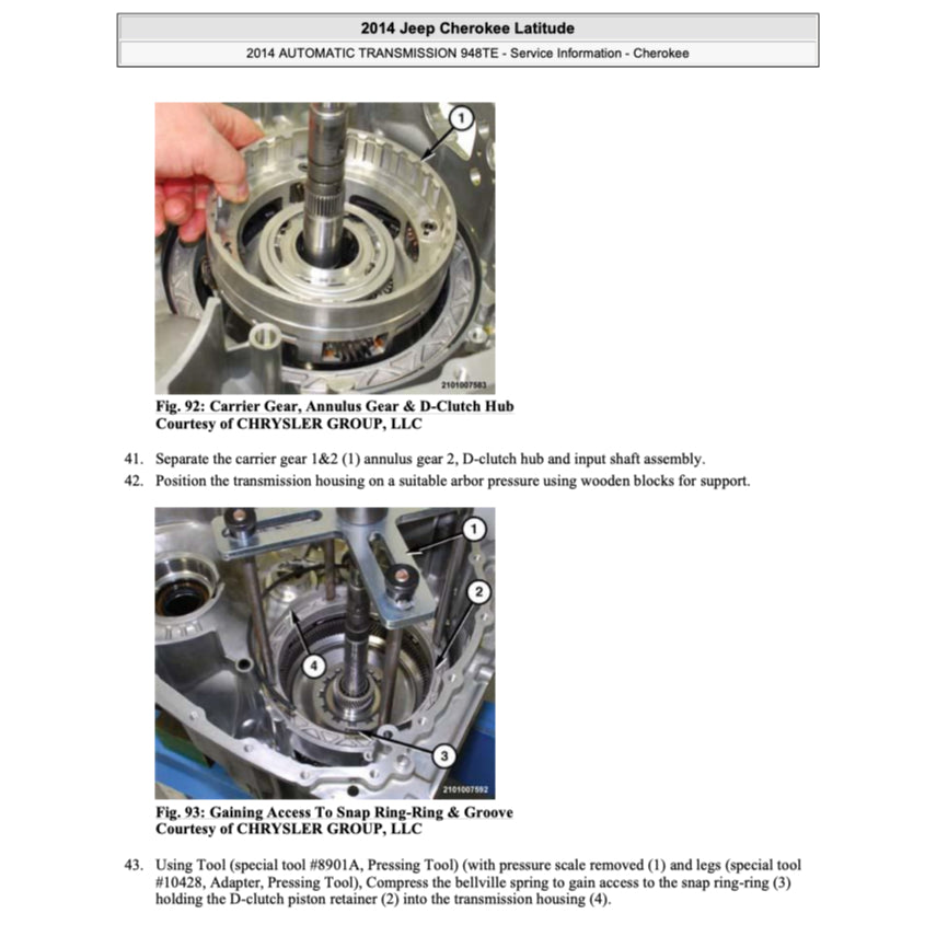 JEEP CHEROKEE KL (2014-2023) SERVICE WORKSHOP MANUAL - Image 3